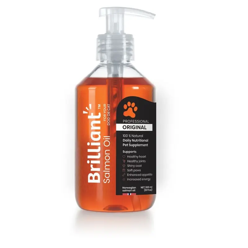BRILLIANT - SALMON OIL - 10OZ
