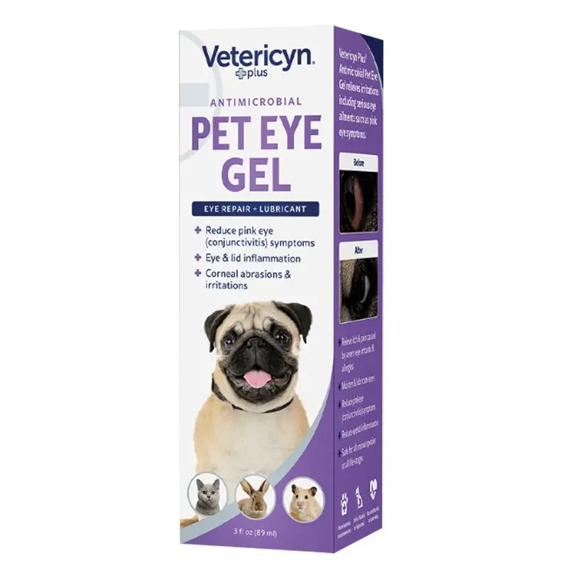 Vetericyn Antimicrobial Eye Gel for Pets - 3 oz