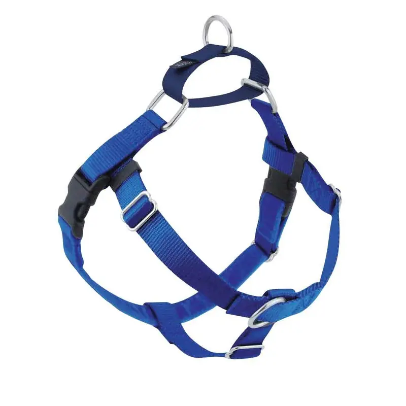 2 Hounds - Freedom No-Pull Royal Blue Harness 1in Lg