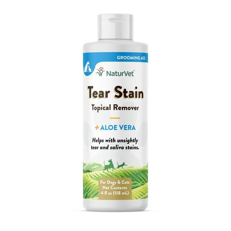 Naturvet Tear Stain Topical Remover 4 Oz.