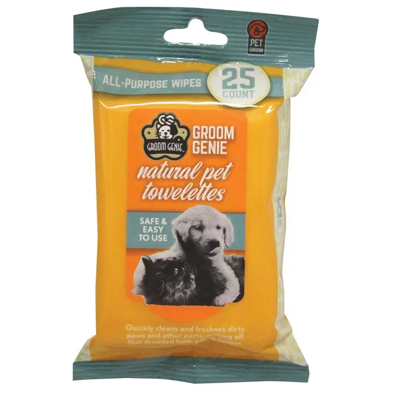 Groom Genie - All Purpose Wipes - 25 ct