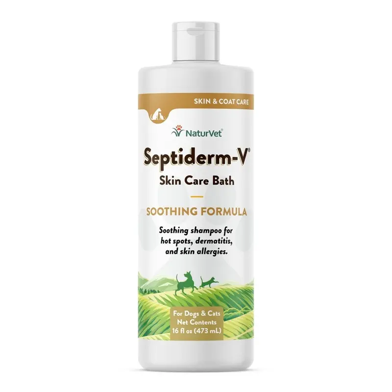 Naturvet Septiderm-V Bath 16 Oz.