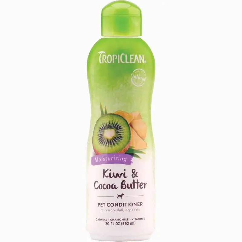 Tropiclean Pet Conditioner - Kiwi & Cocoa Butter -20oz
