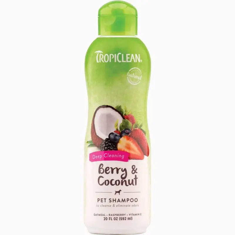Tropiclean Pet Shampoo - Berry & Coconut -20oz