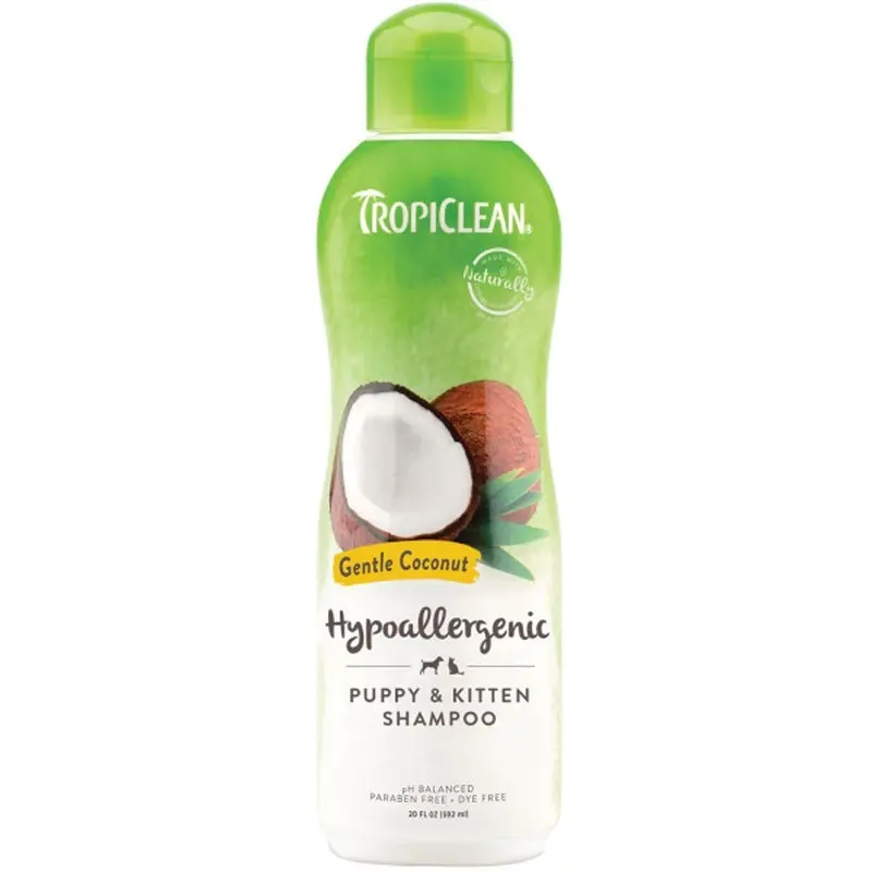Tropiclean Pet Shampoo - Gentle Coconut -20oz