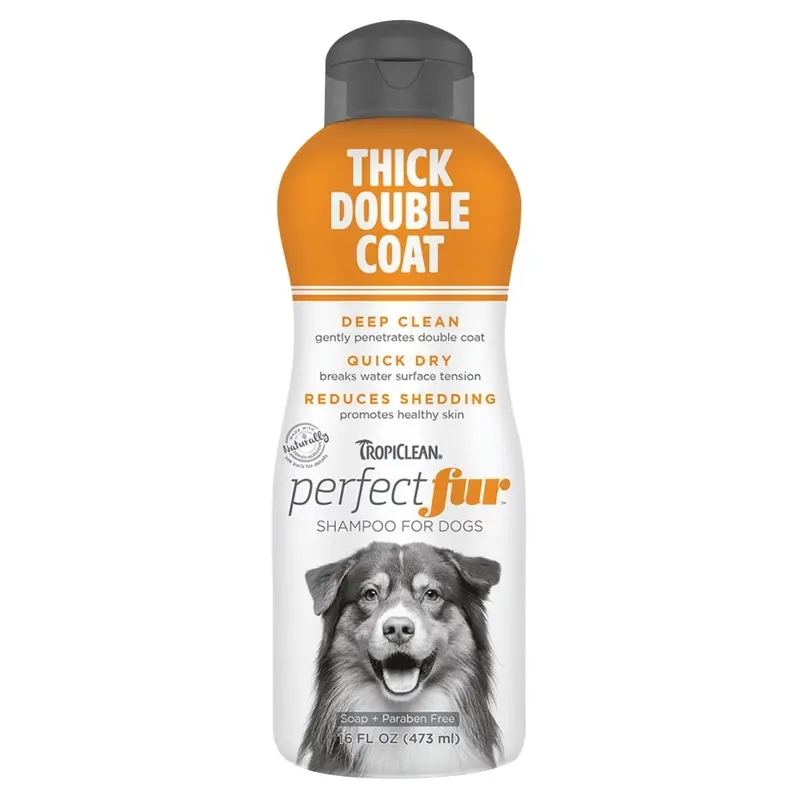 Tropiclean Dog Perfect Fur Shampoo - Thick - 16 oz