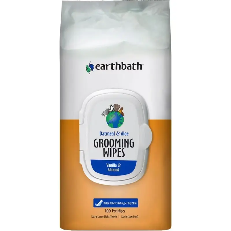 Earthbath - Oatmeal & Aloe Wipes 100pk