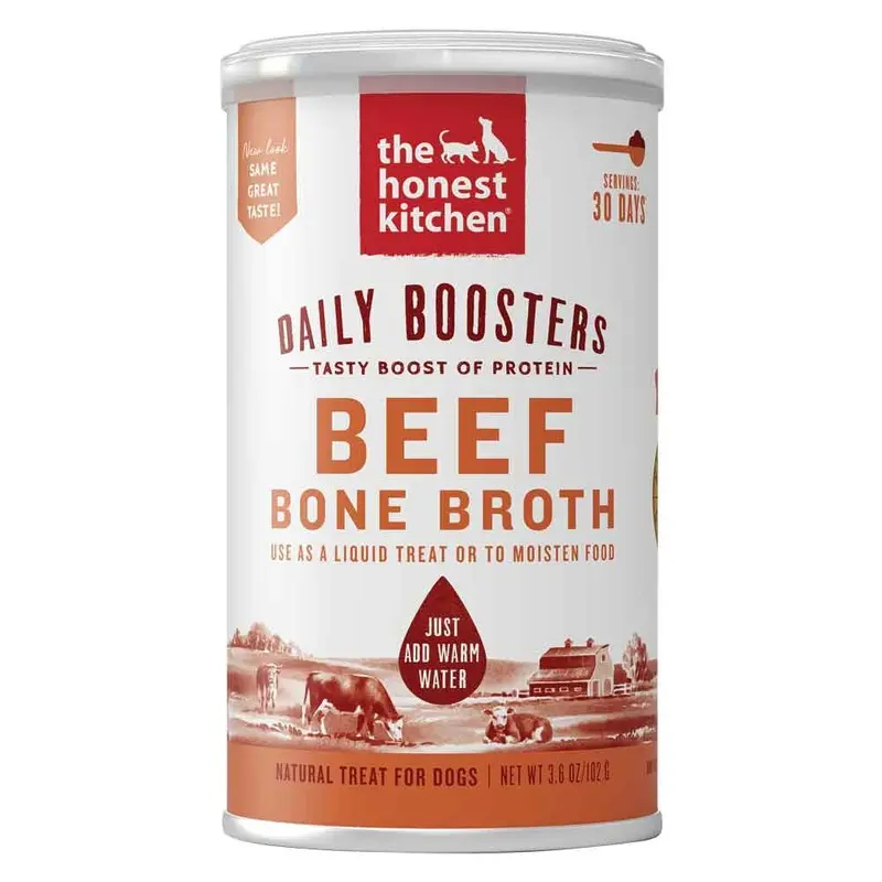 Honest Kitchen - Bone Broth - Beef w/Turmeric - 3.6 oz