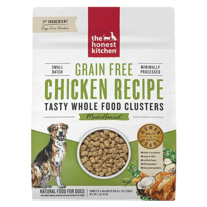 Honest Kitchen Dog - Dehydrated - Clusters - Chicken - 1lb