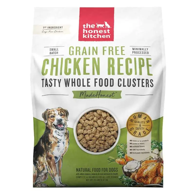 HONEST KITCHEN DOG - DEHYDRATED - CLUSTERS - CHICKEN - 20 LB