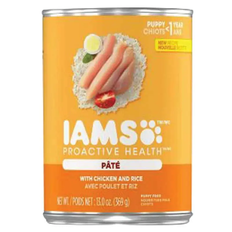 Iams - Chicken & Rice Puppy Food 13.2oz