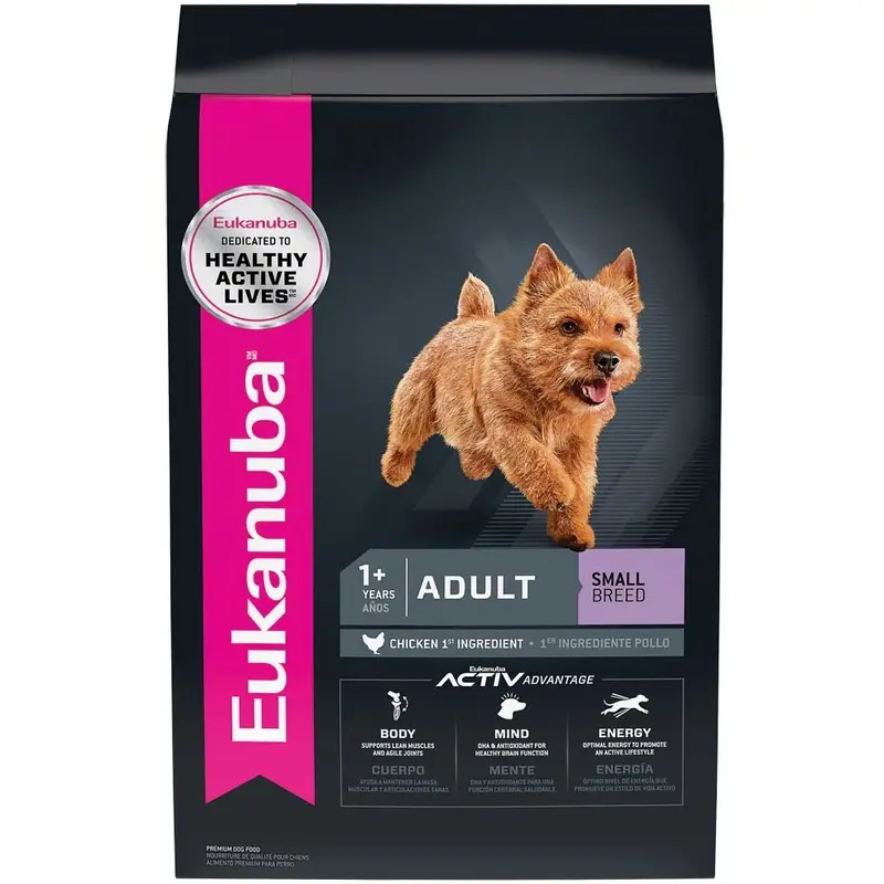 Eukanuba Small Breed Adult Dog Food - 4.5 lb.