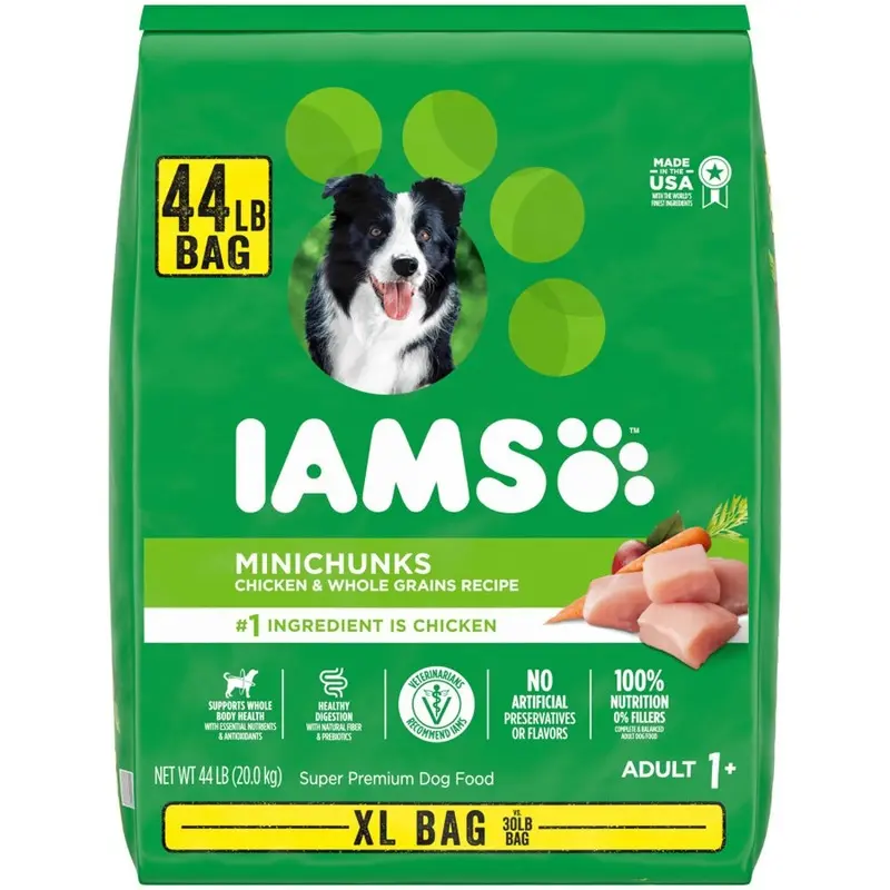 IAMS - PROACTIVE HEALTH MINI CHUNKS DOG FOOD 44LB