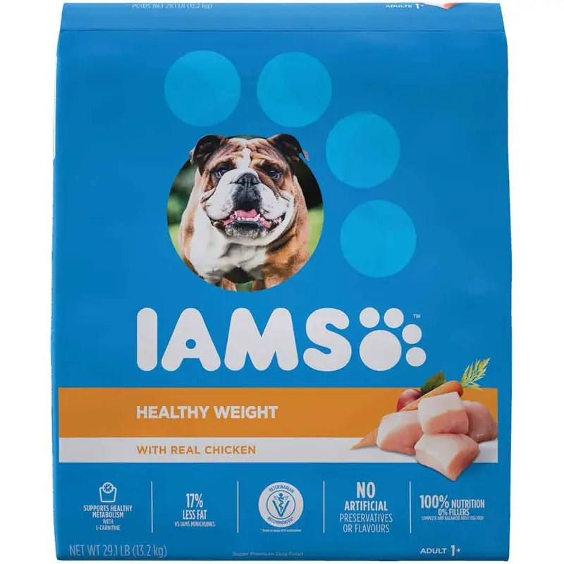 IAMS - PROACTIVE HEALTH OPTIMAL WEIGHT DOG FOOD 29.1LB