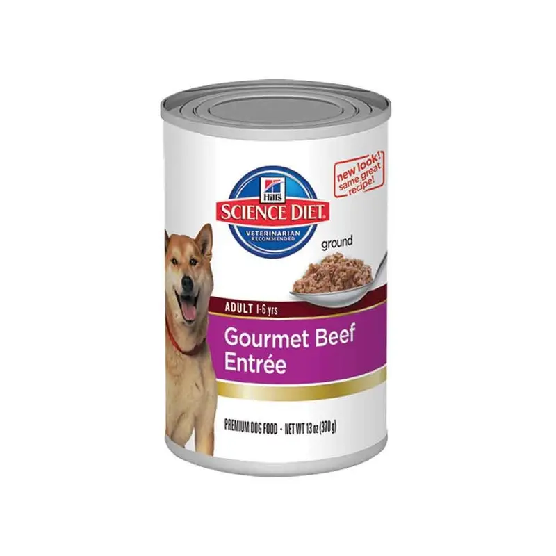 Hills Science Diet Dog - Adult - Beef & Barley - 13oz
