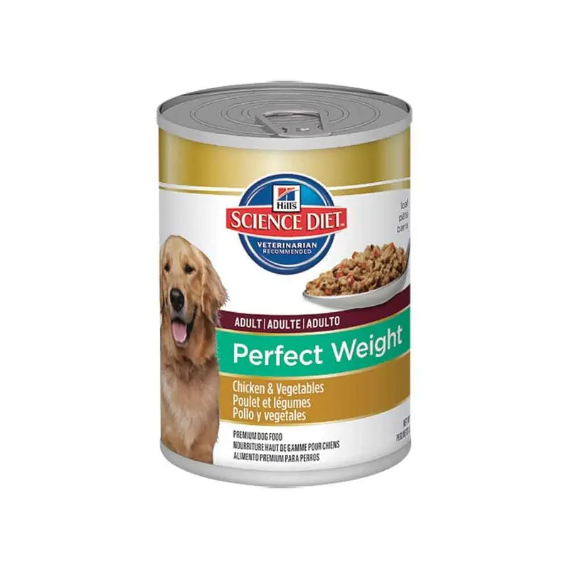 Hills Science Diet Dog - Adult - Perfect Weight - Chkn/Veg - 12.8oz