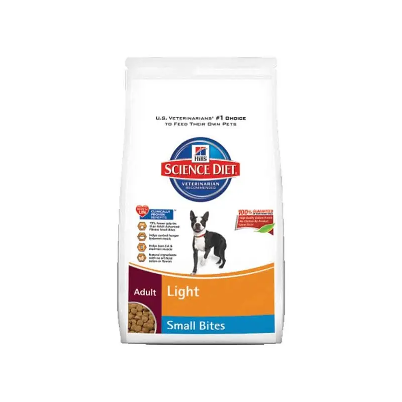 Hills Science Diet Dog - Adult - Small Bites Light - 15lb