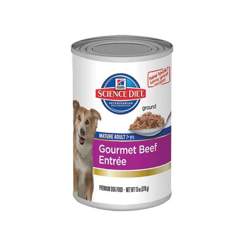 Hills Science Diet Dog - Senior - Beef & Barley - 13oz