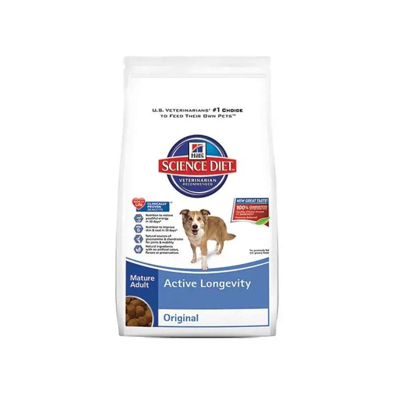 Hills Science Diet Dog - Senior - Chicken & Barley - 15lb