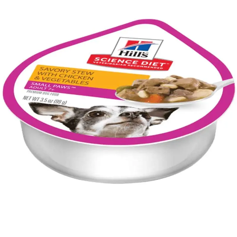 Hills Science Diet Dog - Senior - Savory Stew - Small & Mini - Chkn - 3.5oz