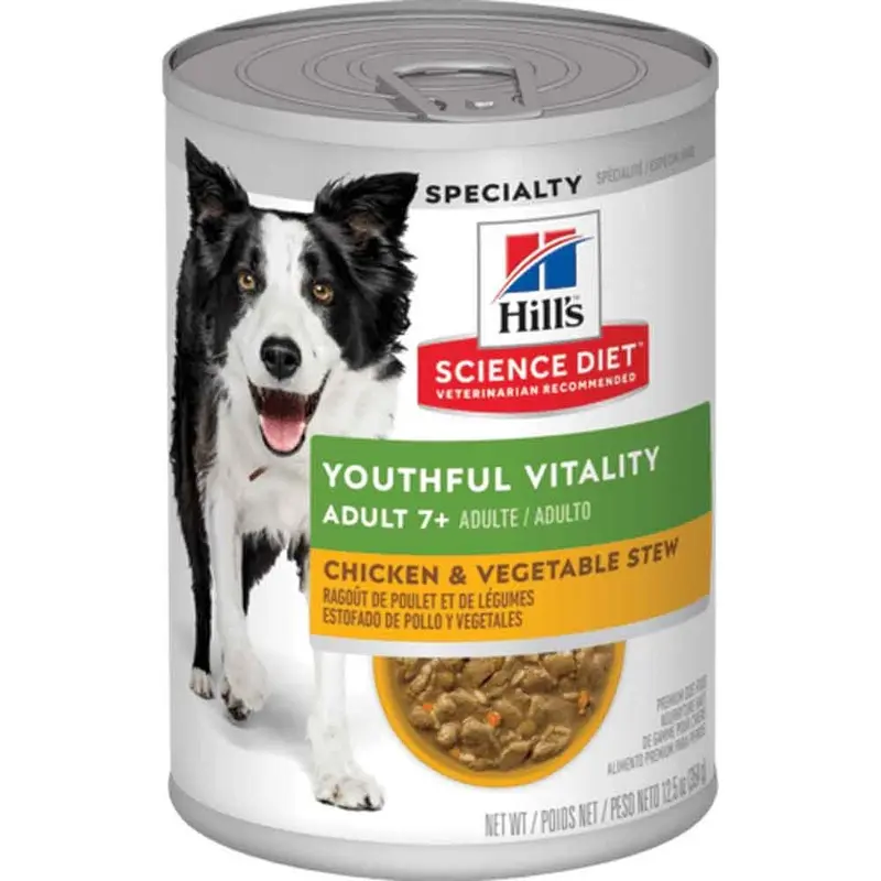 Hills Science Diet Dog - Senior - Senior Vitality - 12.5oz