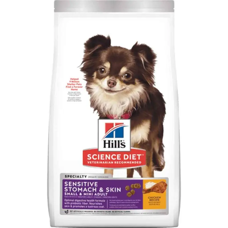 Hills Science Diet Dog - Sensitive Skin & Stomach - Small & Mini - 4lb