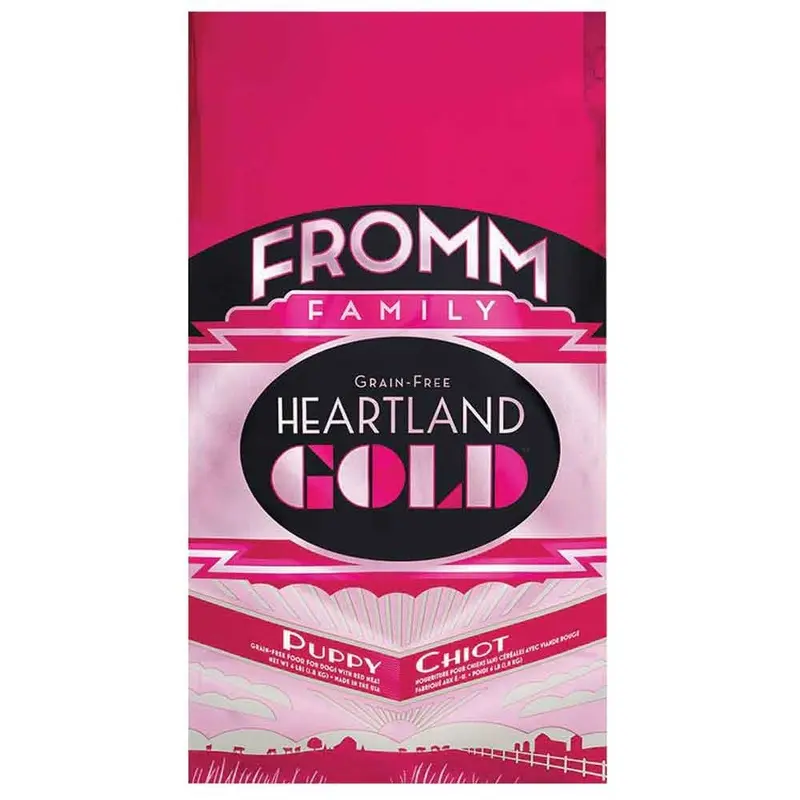 FROMM HEARTLAND GOLD DOG FOOD - PUPPY - 4 LB