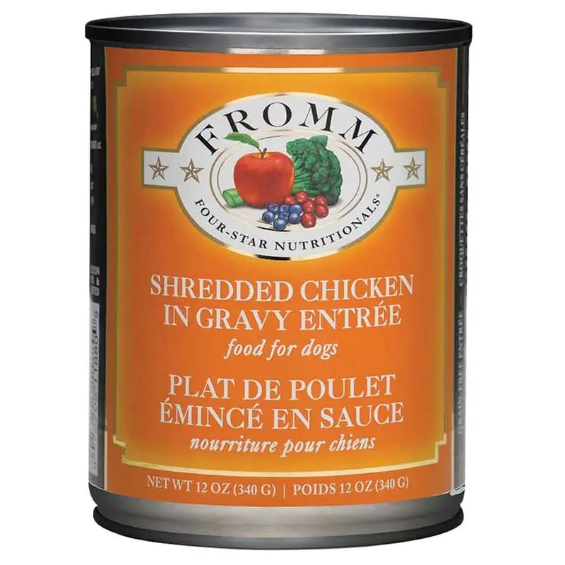 Fromm - 4Star Chicken Shreds Dog Food 12oz.