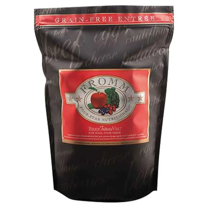 FROMM FOUR-STAR DOG FOOD - BEEF FRITTATA VEG - 12 LB.