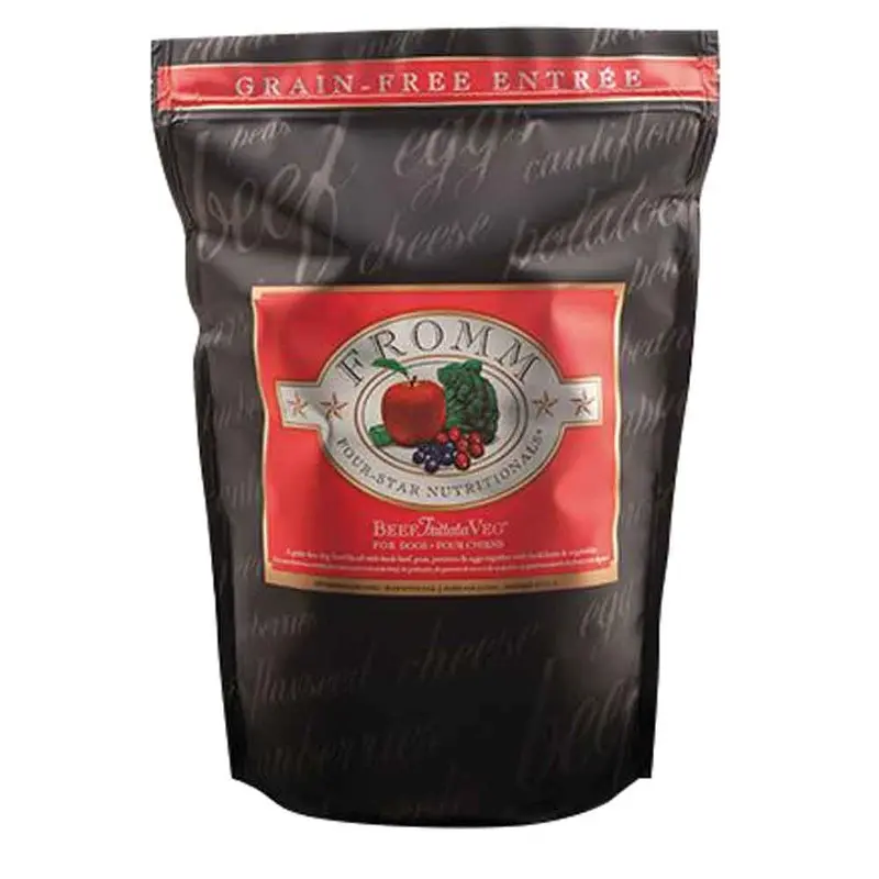 FROMM FOUR-STAR DOG FOOD - BEEF FRITTATA VEG - 4 LB.