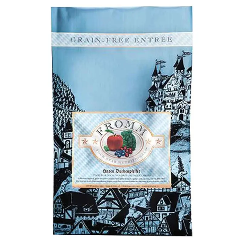 FROMM FOUR-STAR DOG FOOD - GRAIN FREE HASEN DUCKENPFEFFER - 26 LB.