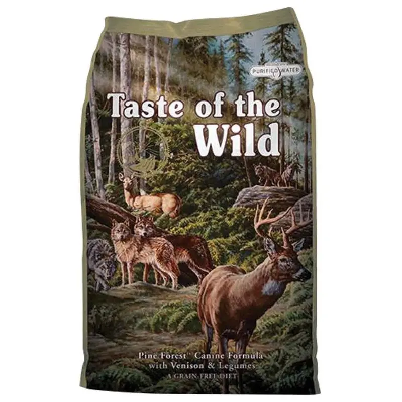 TASTE OF WILD PINE FOREST VENISON DOG FOOD - 14 LB.