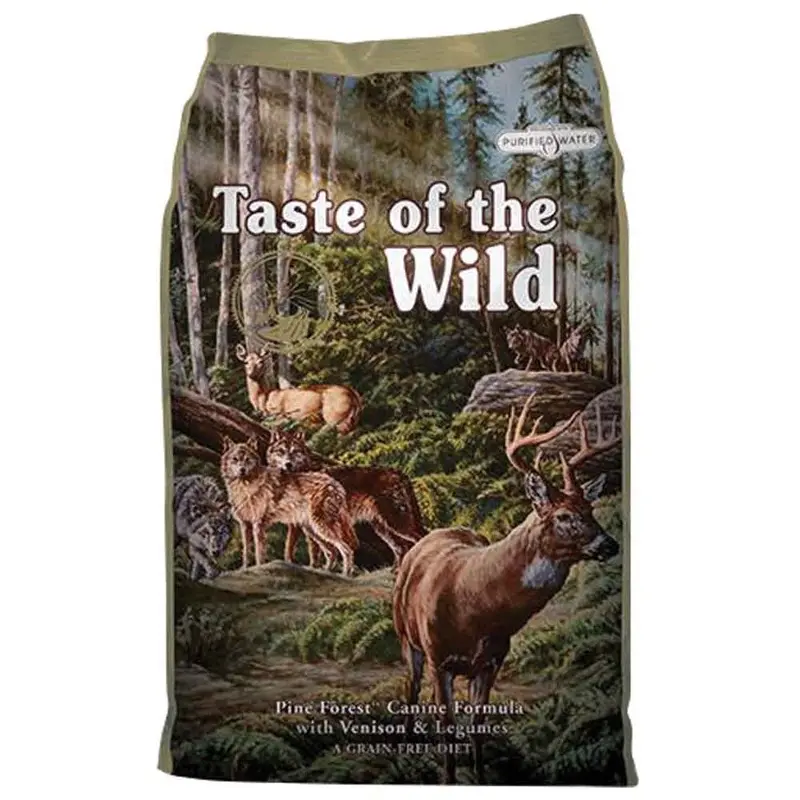 TASTE OF WILD PINE FOREST VENISON  DOG FOOD - 28 LB.