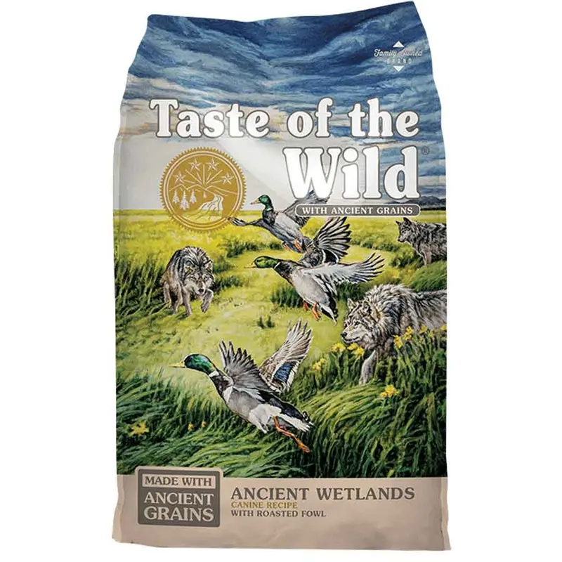 ANCIENT GRAINS WETLANDS ROASTED FOWL DOG FOOD - 28 LB