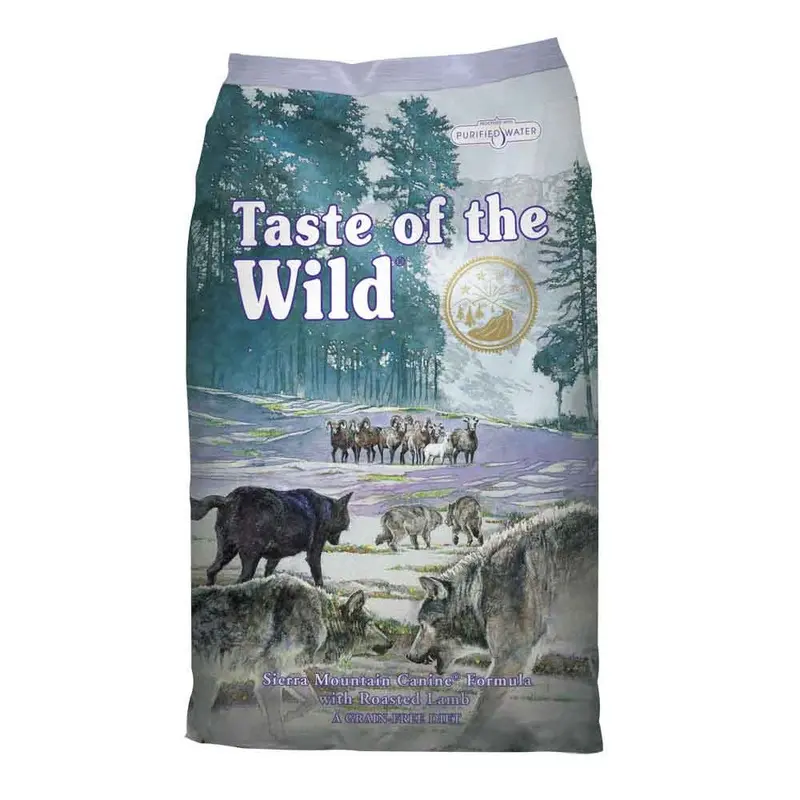 SIERRA MOUNTAIN CANINE GRAIN FREE LAMB - 28 LB