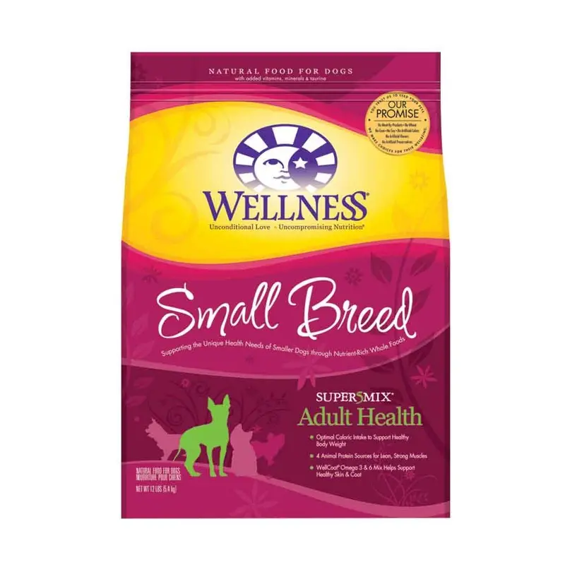 WELLNESS COMPLETE HEALTH DOG - SMALL BREED - TURKEY & OATMEAL -12LB