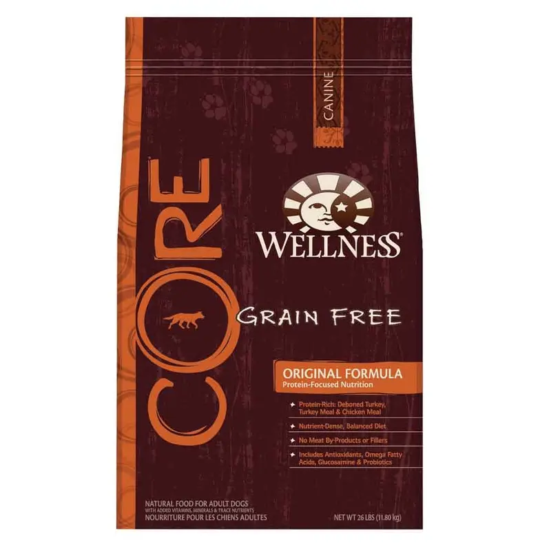 WELLNESS CORE GF DOG FOOD - ORIGINAL FORMULA - 24 LB