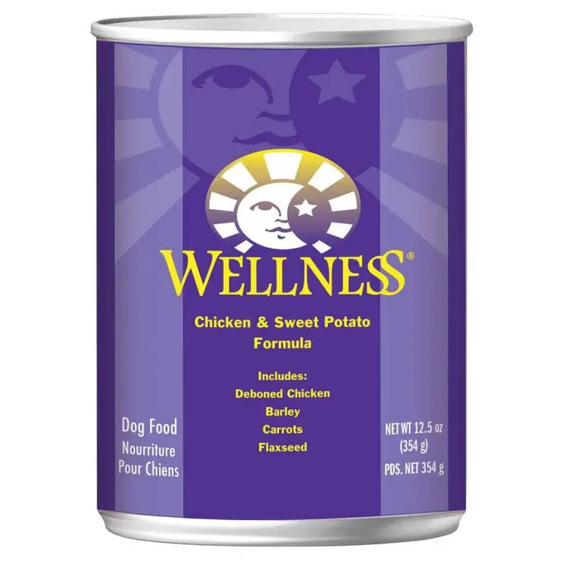 Wellness Dog Food - Chicken & Sweet Potato - 12.5 oz
