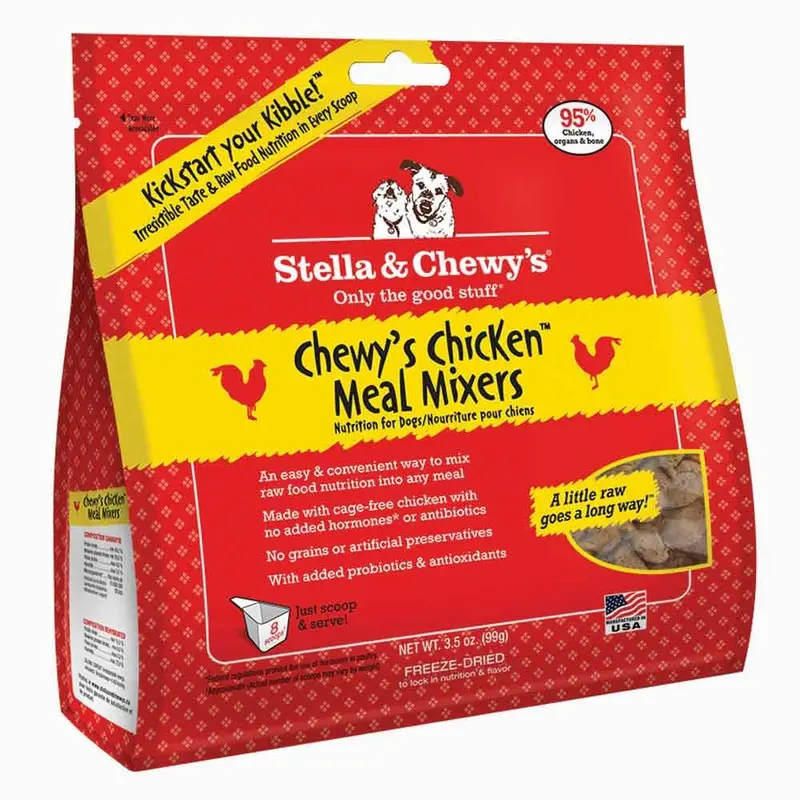 STELLA & CHEWY'S FD MIXERS FOR DOGS-CHICKEN 3.5 OZ