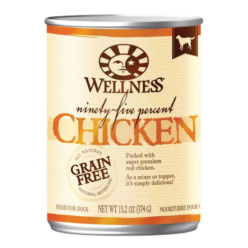 Wellness 95% Dog Food - Chicken - 13.2 oz.