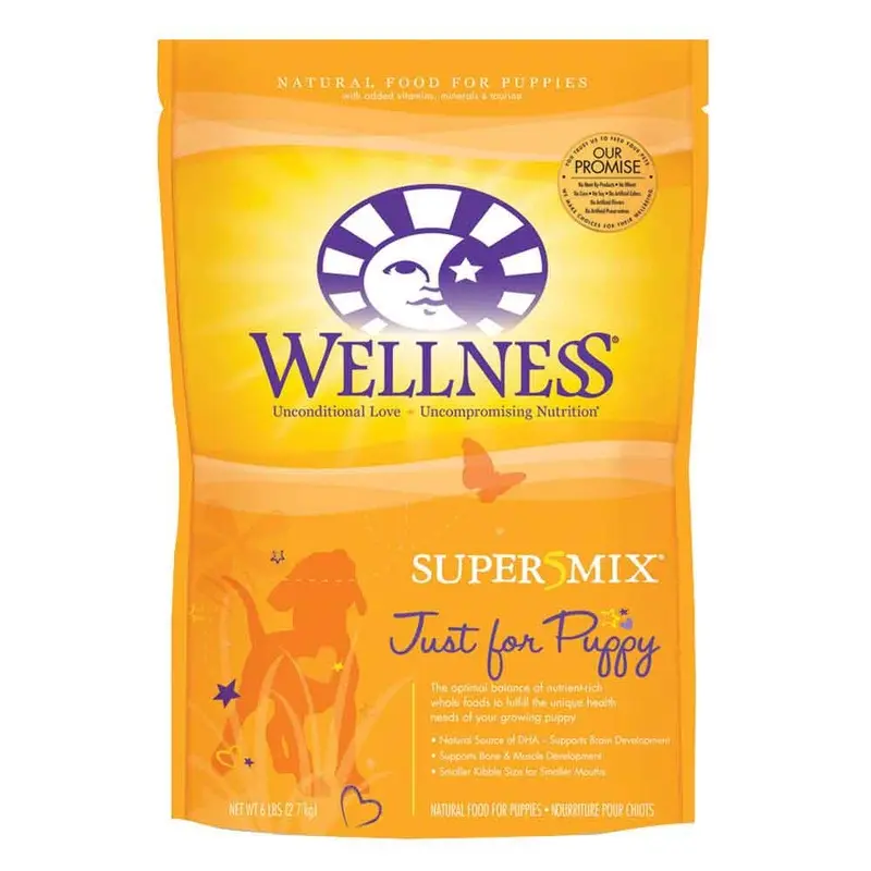 WELLNESS COMPLETE HEALTH DOG FOOD - PUPPY FORMULA - 5 LB