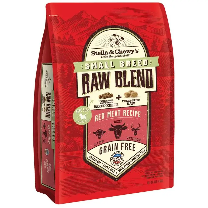 STELLA & CHEWY'S - RAW BLEND SMALL BREED RED MEAT - DOG FOOD - 10 LB