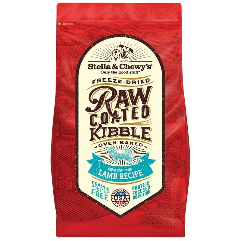 STELLA & CHEWY'S - RAW COATED LAMB - DOG FOOD - 3.5 LB