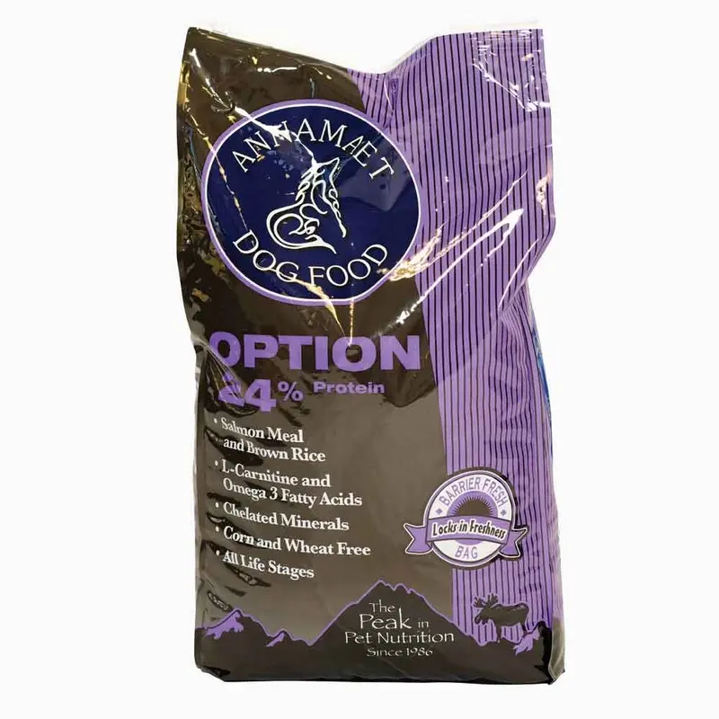ANNAMAET 24% OPTION DOG - 25 LB