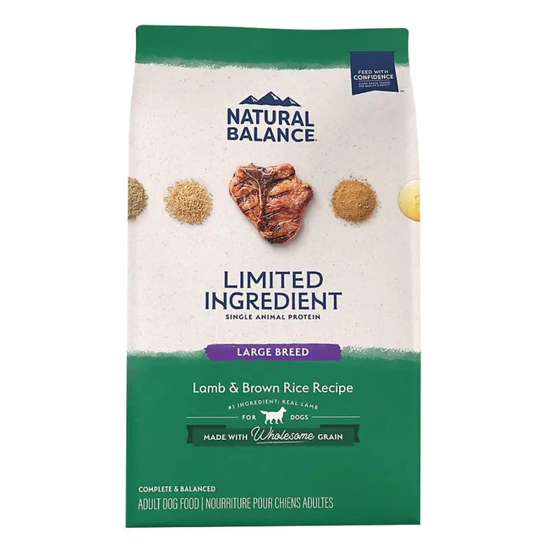 LID LAMB MEAL & BROWN RICE LARGE BREED BITES - 26 LB.