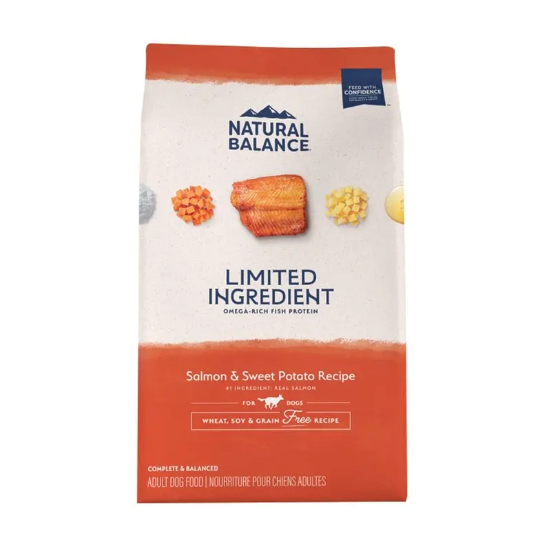 LID SWEET POTATO & FISH DOG FOOD - 4 LB.