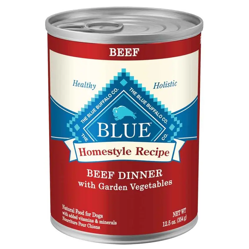 Homestyle Canned Dog Food - Beef - 12.5 oz.