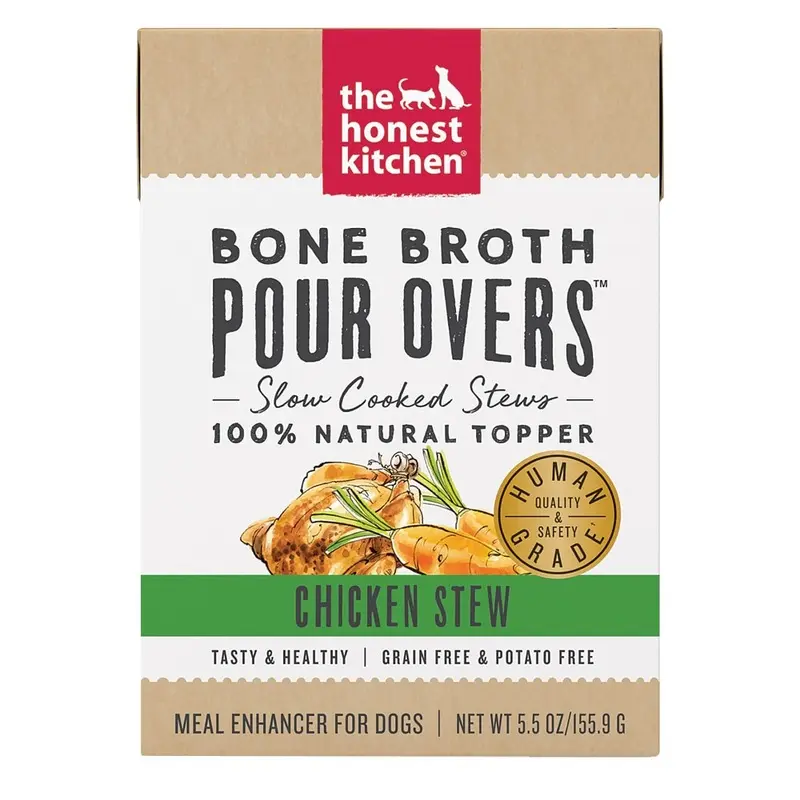 Honest Kitchen Dog - Pour Overs - Chicken Broth - 5.5 oz