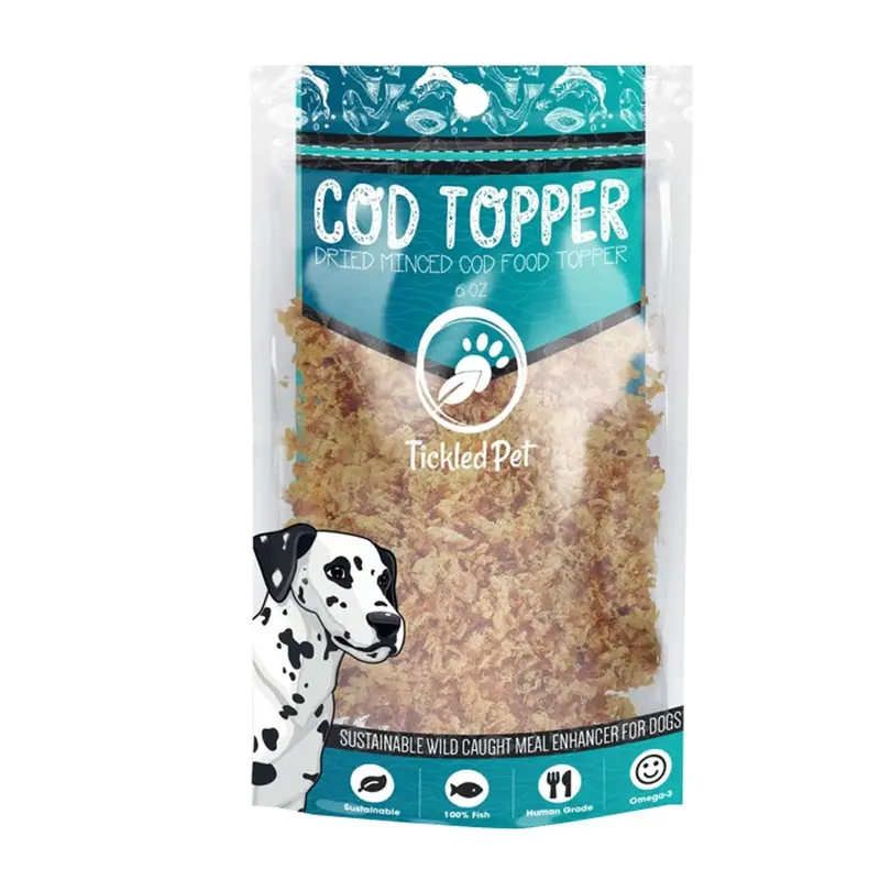 Tickled Pet - Icelandic Cod Food Topper - 6 oz