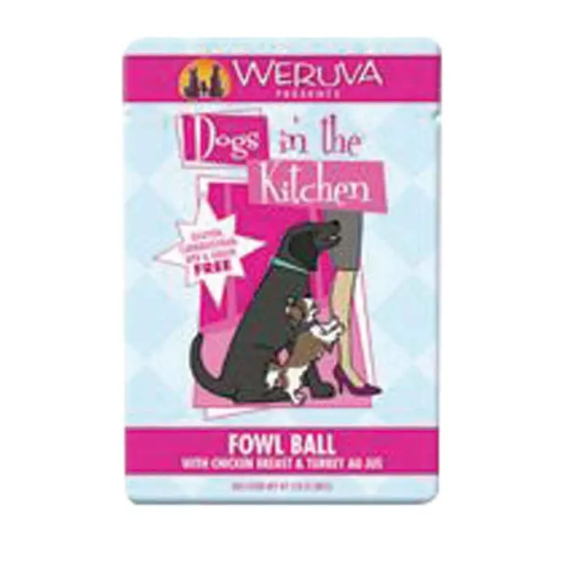DITK Fowl Ball w/Chicken Breast & Turkey Au Jus - 2.8 oz.